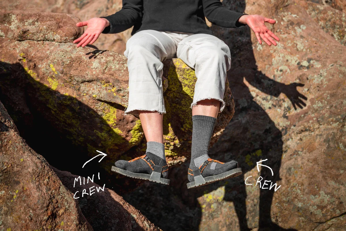 Bedrock X Injinji Performance Split-Toe Socks - Crew - Image 5