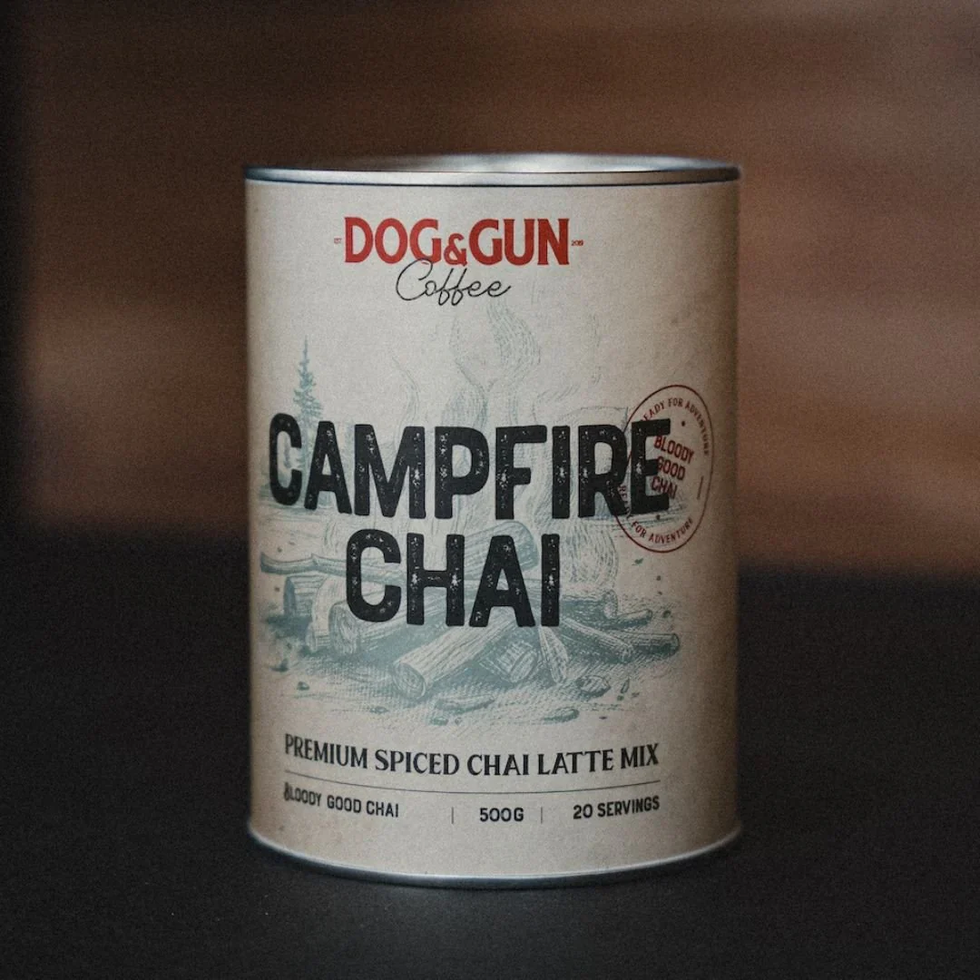 Dog and Gun Campfire Chai Latte Mix 500g Tin - Image 3