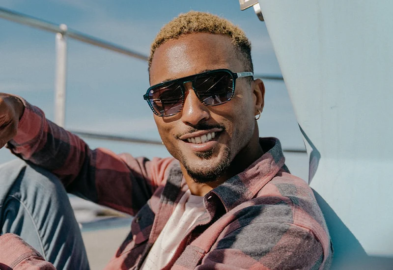 Knockaround Sunglasses Pacific Palisades - Dusk on the Water - Image 5