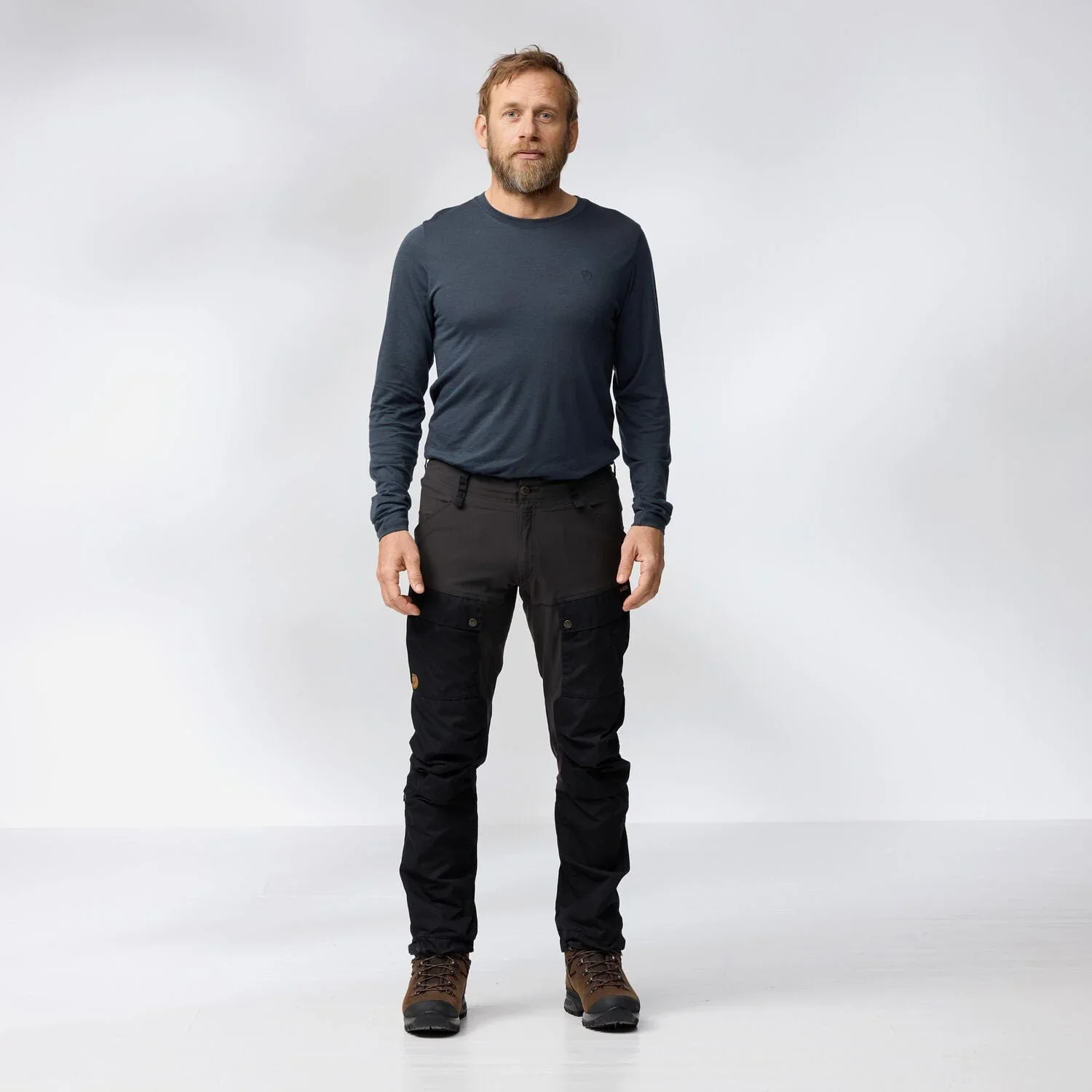 Fjällräven Abisko Wool Men's Long Sleeve Thermal Top - Image 3