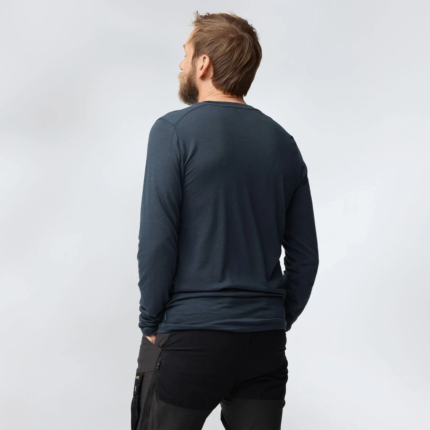 Fjällräven Abisko Wool Men's Long Sleeve Thermal Top - Image 4