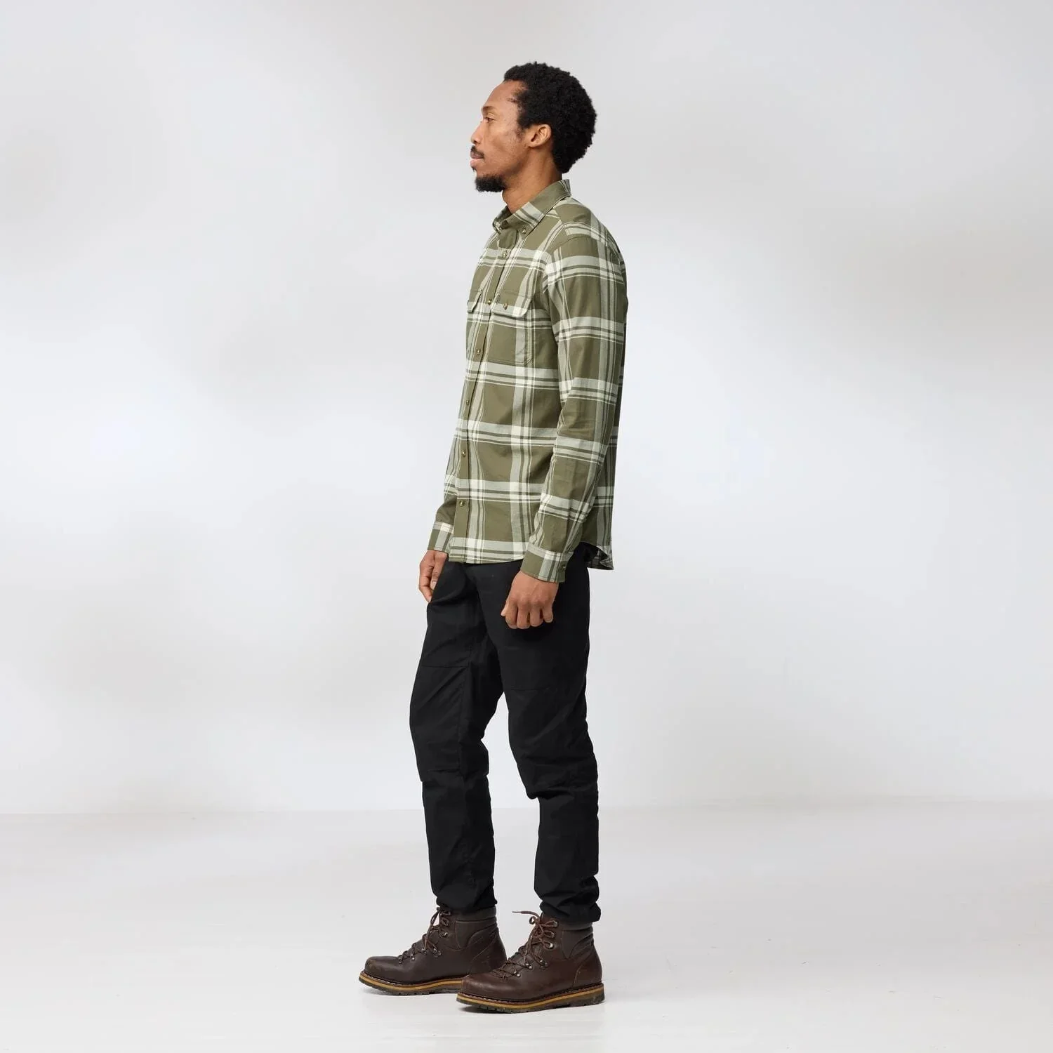 Fjällräven Övik Lite Flannel Shirt M - Image 6