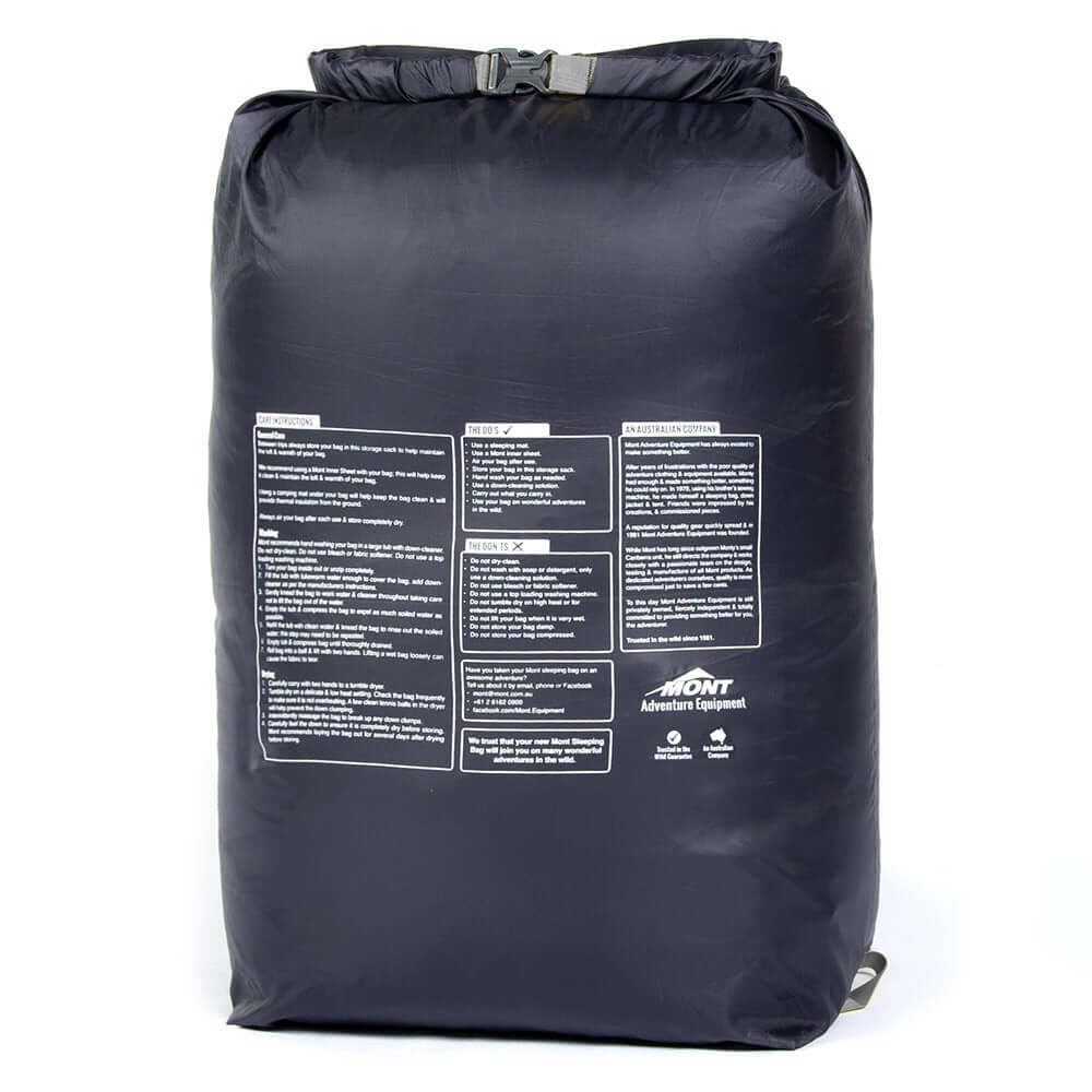 Mont Helium 680 -6°C to - 12°C Down Sleeping Bag - Image 6