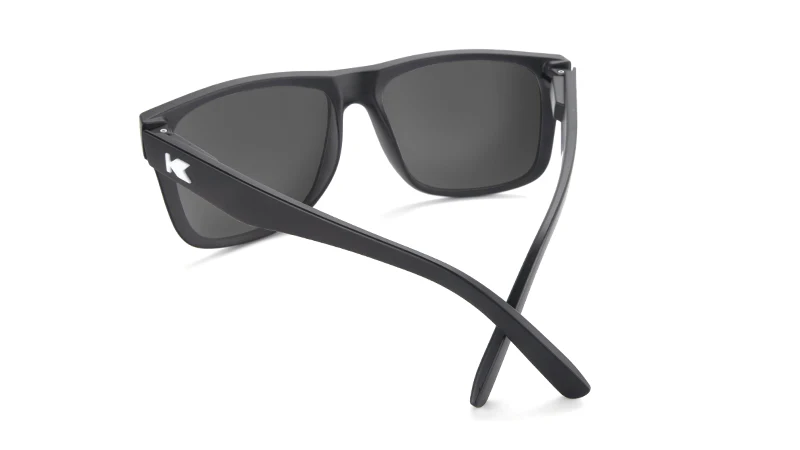 Knockaround Sunglasses Torrey Pines - Matte Black / Smoke - Image 4