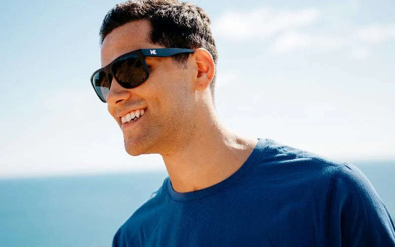 Knockaround Sunglasses Torrey Pines - Matte Black / Smoke - Image 5