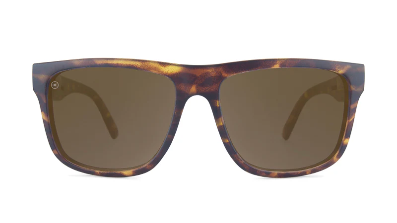 Knockaround Sunglasses Torrey Pines - Matte Tortoise Shell / Amber - Image 2
