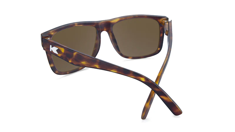 Knockaround Sunglasses Torrey Pines - Matte Tortoise Shell / Amber - Image 3