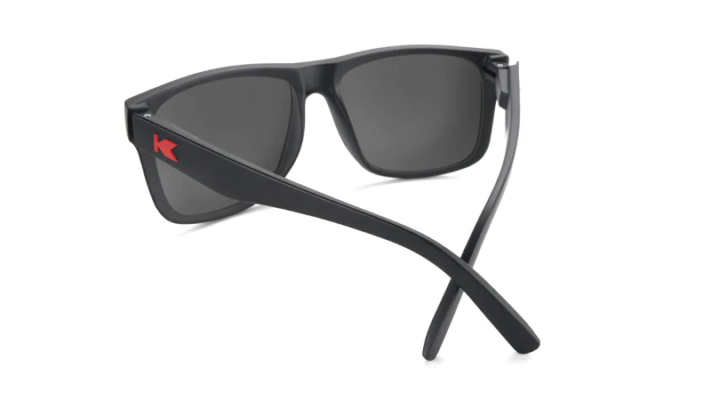 Knockaround Sunglasses Torrey Pines - Matte Black / Red Sunset - Image 4