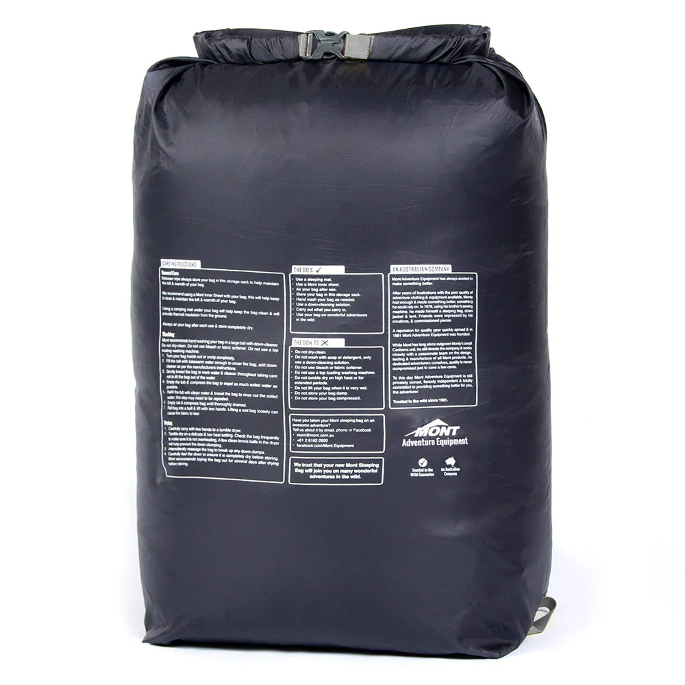 Mont Zero Superlight 8°C to 2°C Down Sleeping Bag - Image 4