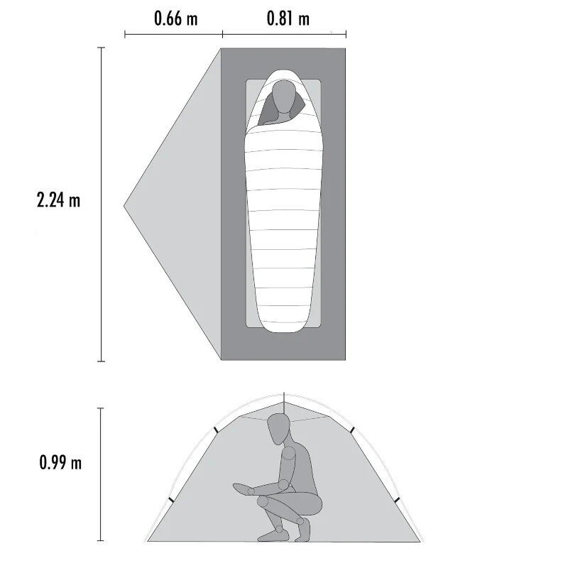 MSR Hubba Hubba LT 1P Lightweight Tent - Image 5