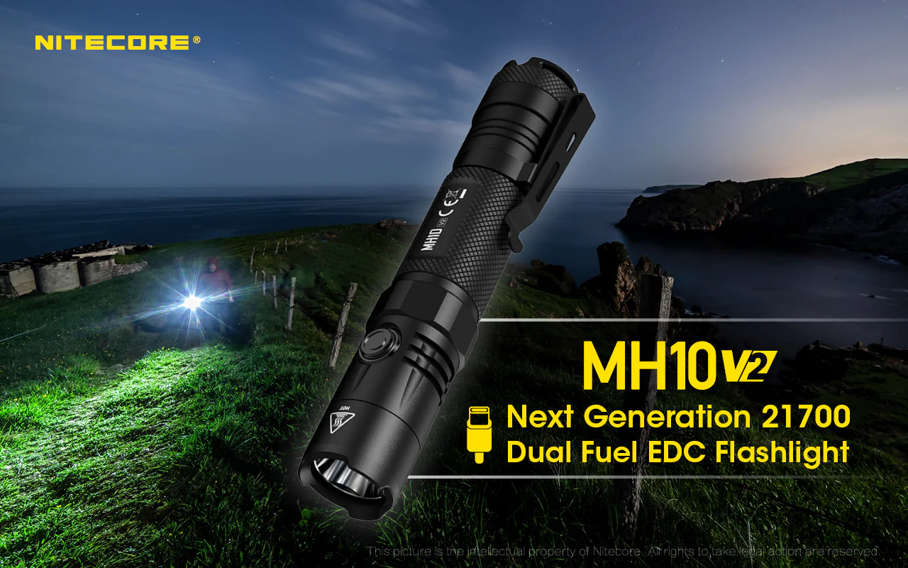 Nitecore MH10V2 EDC USB-C Rechargeable Torch - Image 24