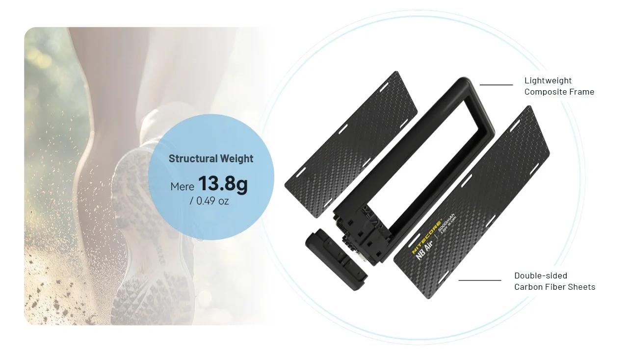 Nitecore NB Air Ultra-Slim Portable Power Bank – 5,000mAh - Image 4