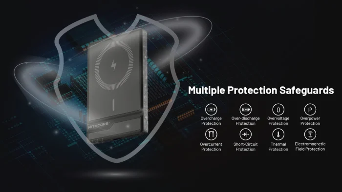 Nitecore NW5000 Ultra-Slim Magnetic Wireless Power Bank - Image 4