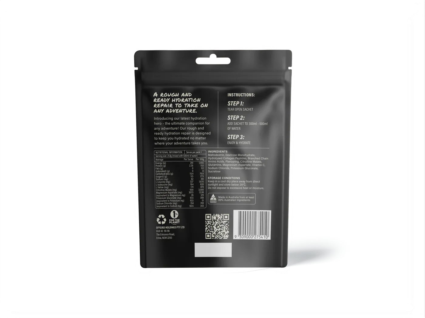 Offgrid Electrolyte Hydration Drink Mixed Berry - Image 2