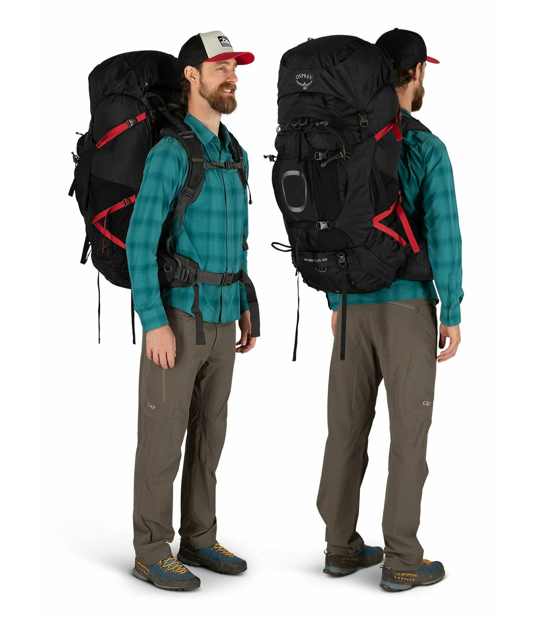 Osprey Aether Plus 85 Men's Backpack - Image 3