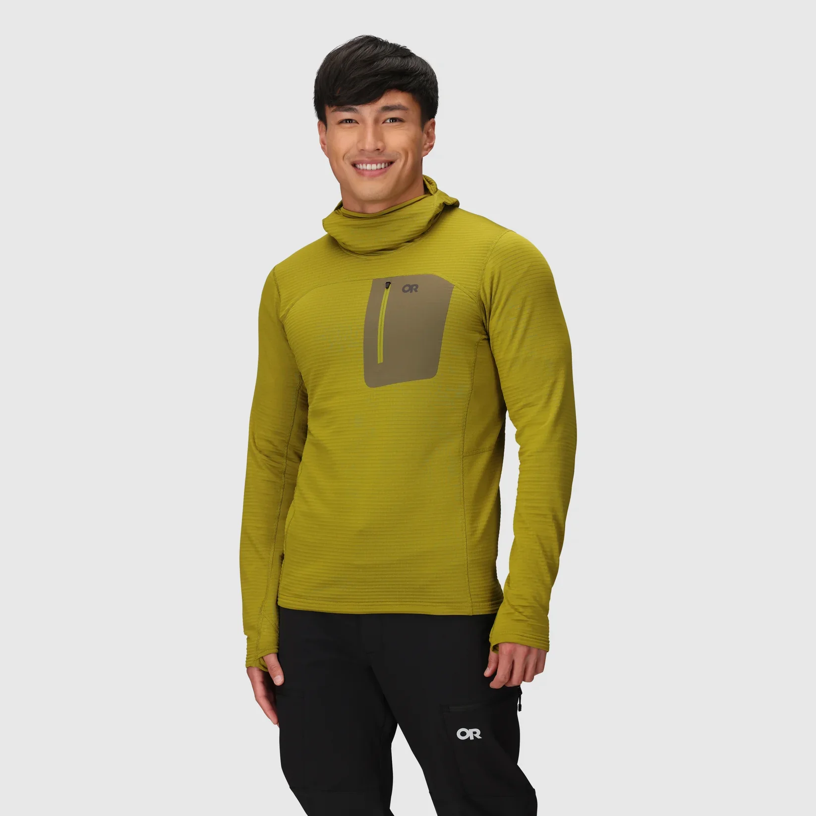 Outdoor Research Men's Vigor Grid Fleece Pullover Hoodie - Image 5