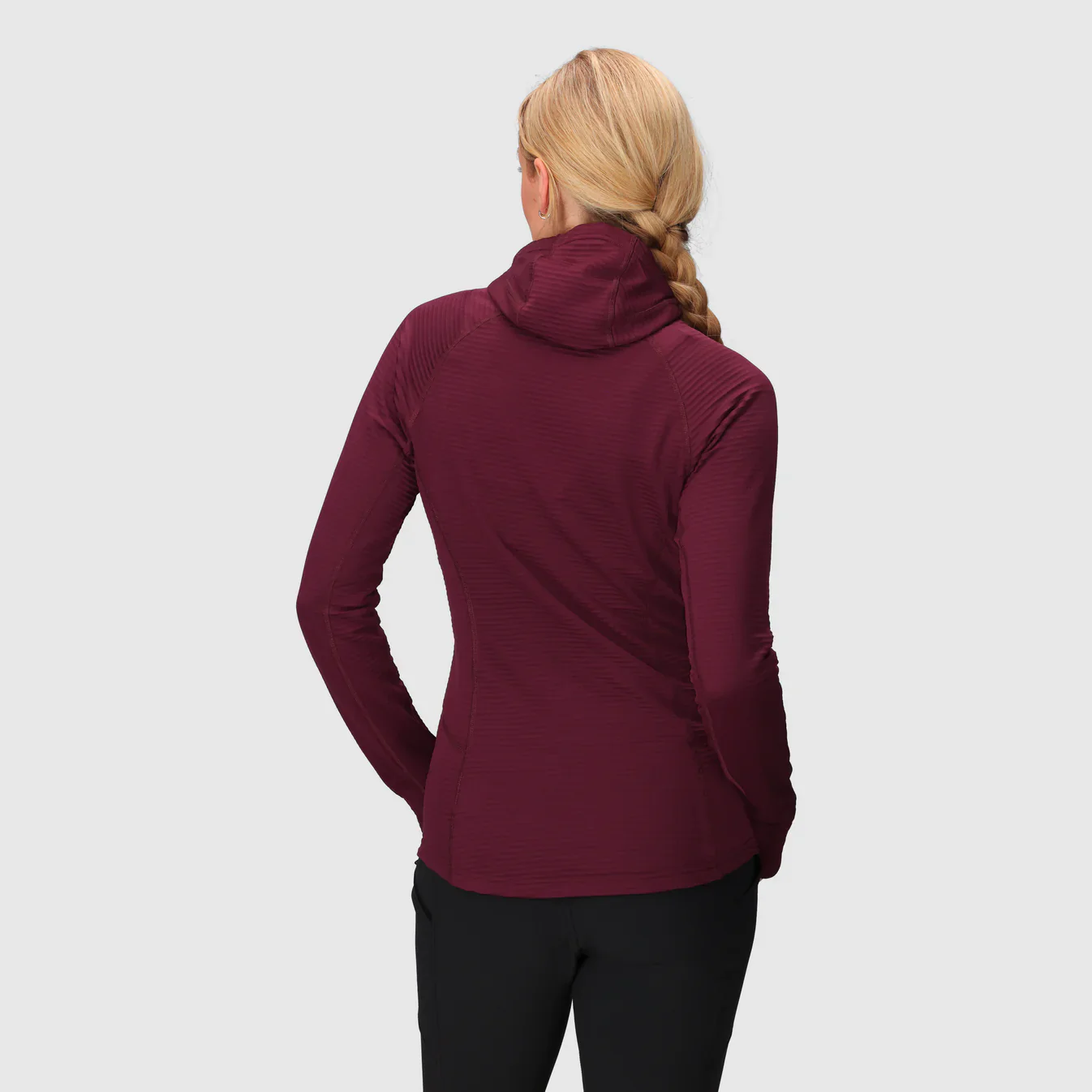 Outdoor Research Women's Vigor Grid Fleece Pullover Hoodie - Image 3