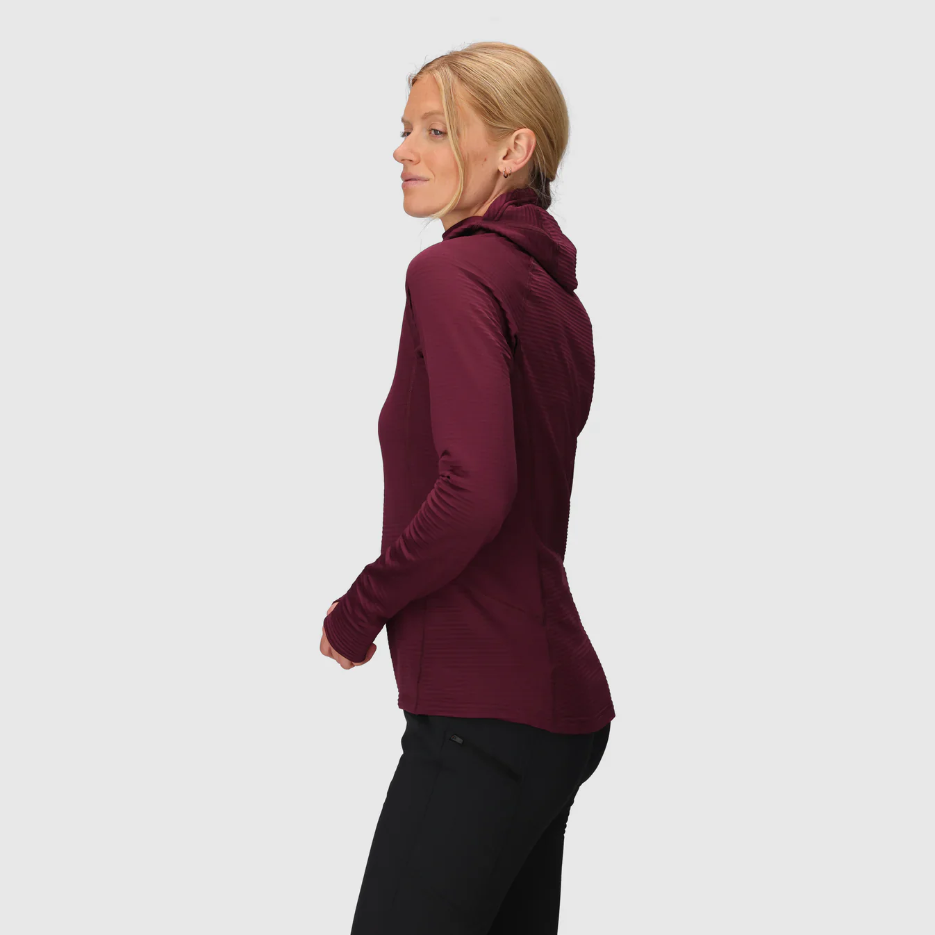 Outdoor Research Women's Vigor Grid Fleece Pullover Hoodie - Image 4