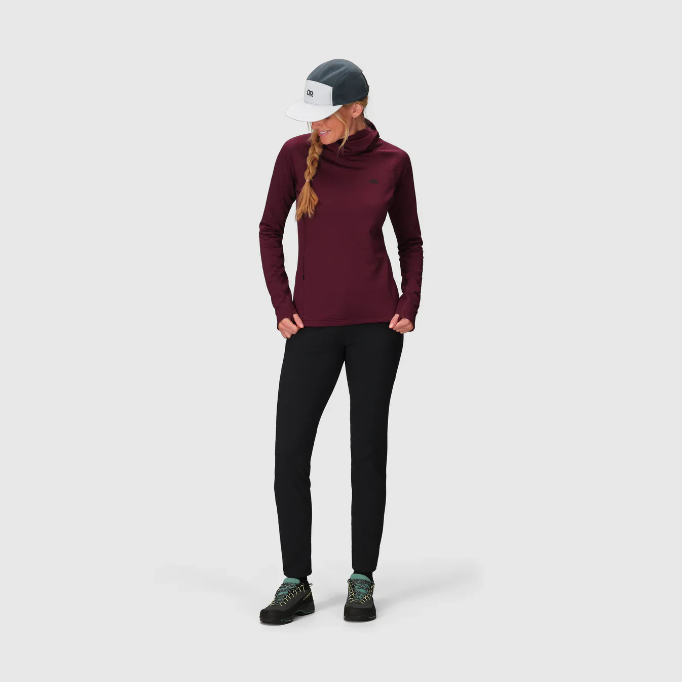 Outdoor Research Women's Vigor Grid Fleece Pullover Hoodie - Image 5
