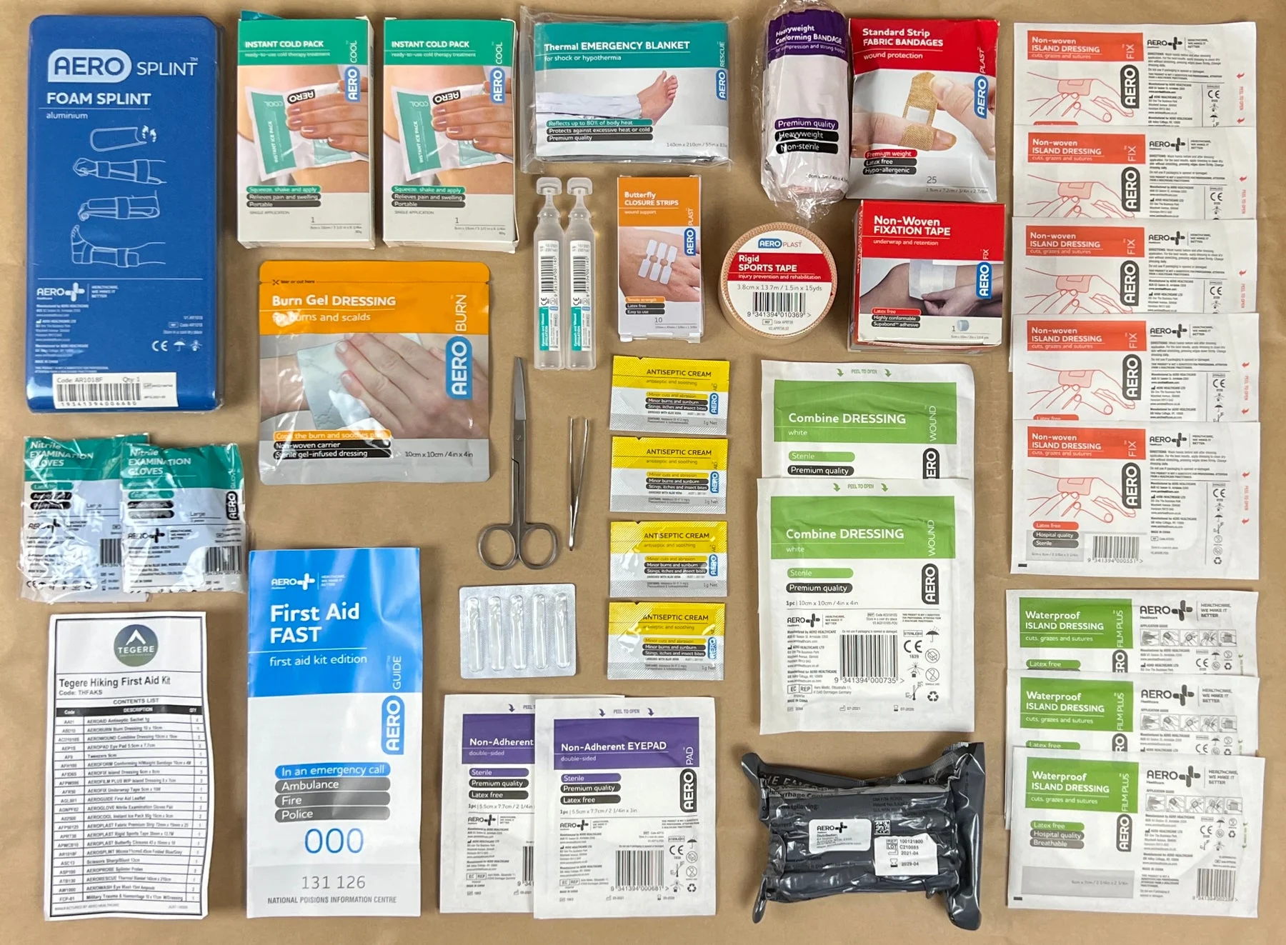 PAST Outdoors Originals Hiking Individual First Aid Kit (HIFAK) - Image 3
