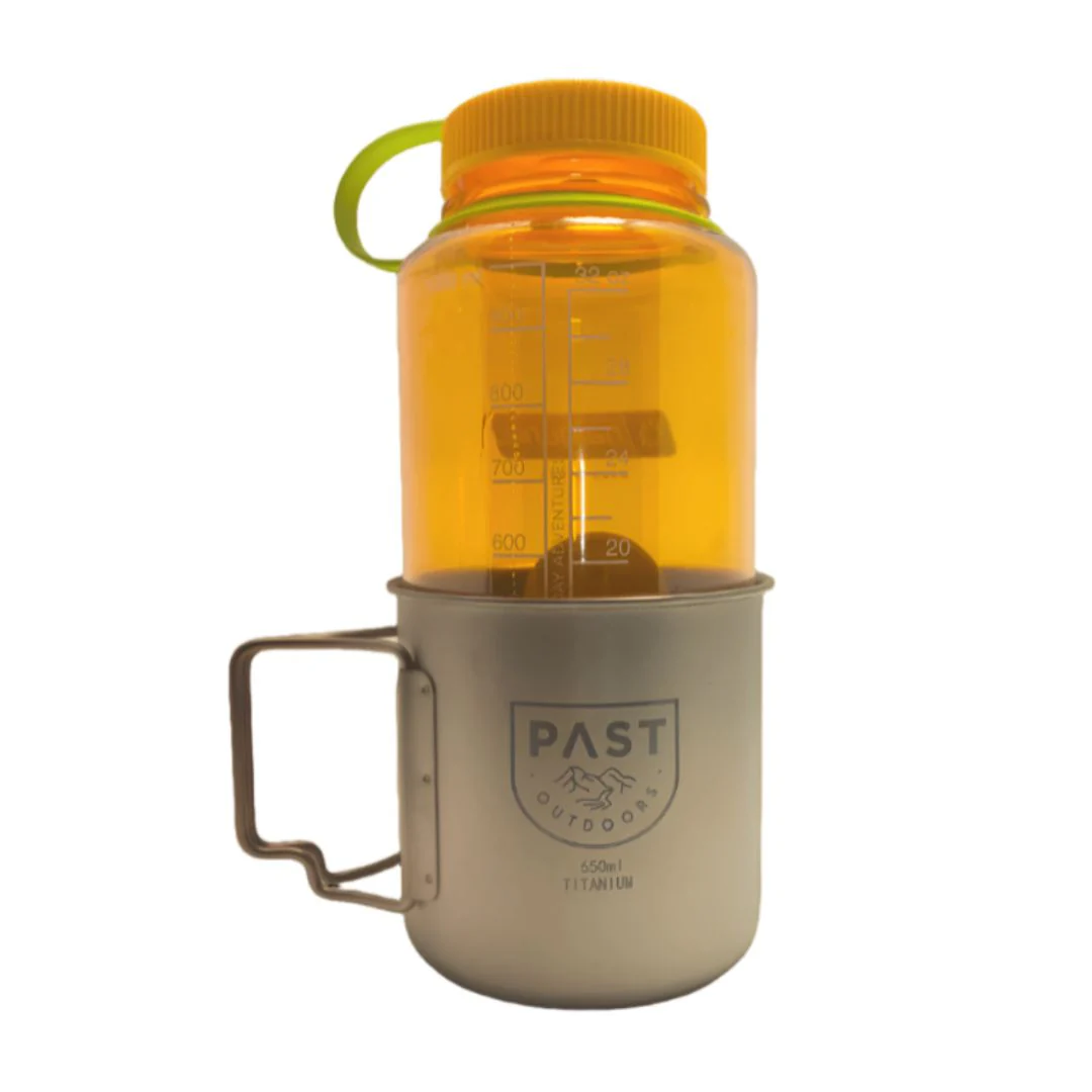 PAST Outdoors Originals Titanium Canteen Cup 1 Litre Nalgene - Image 4