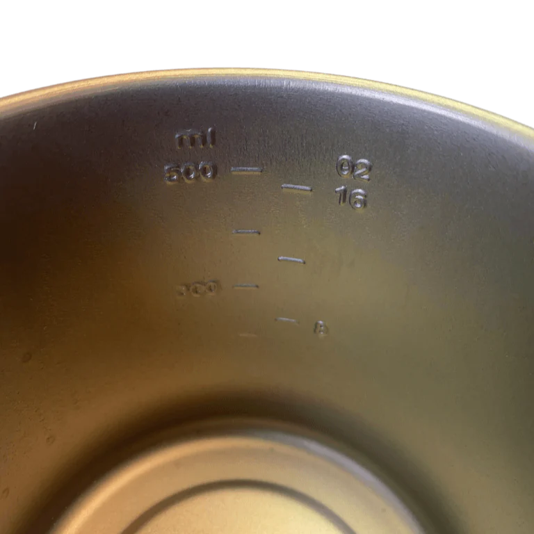 PAST Outdoors Originals Titanium Canteen Cup 1 Litre Nalgene - Image 6