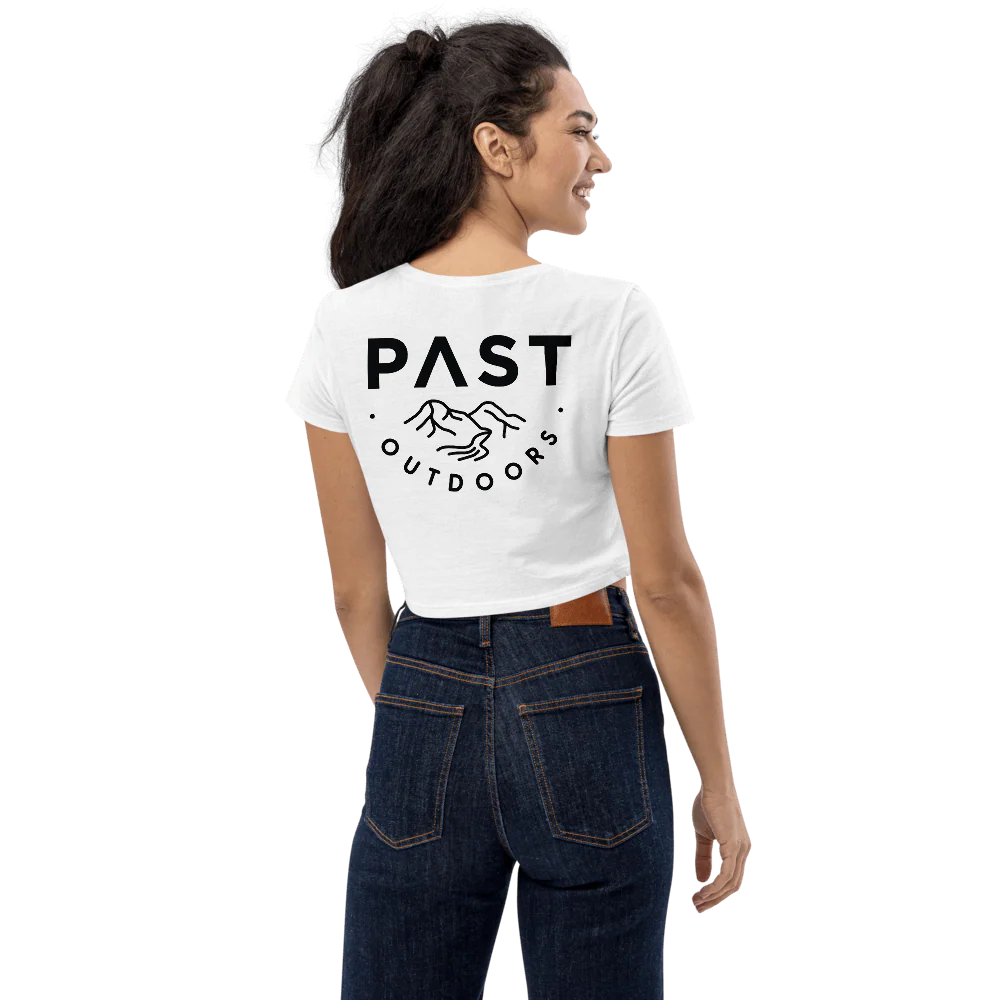 PAST Outdoors Originals Women's Crop T-Shirt - Image 5
