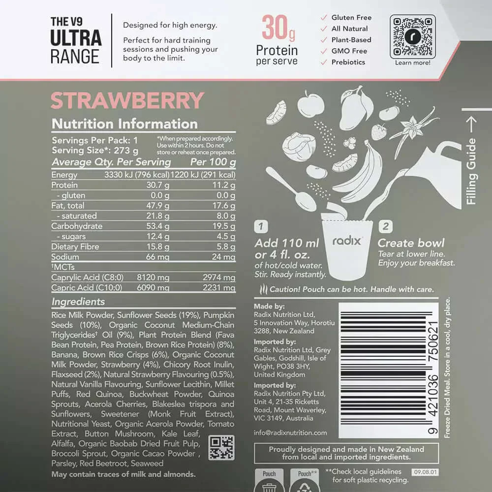 Radix Nutrition ULTRA v9 Breakfast 800 Kcal - Image 10