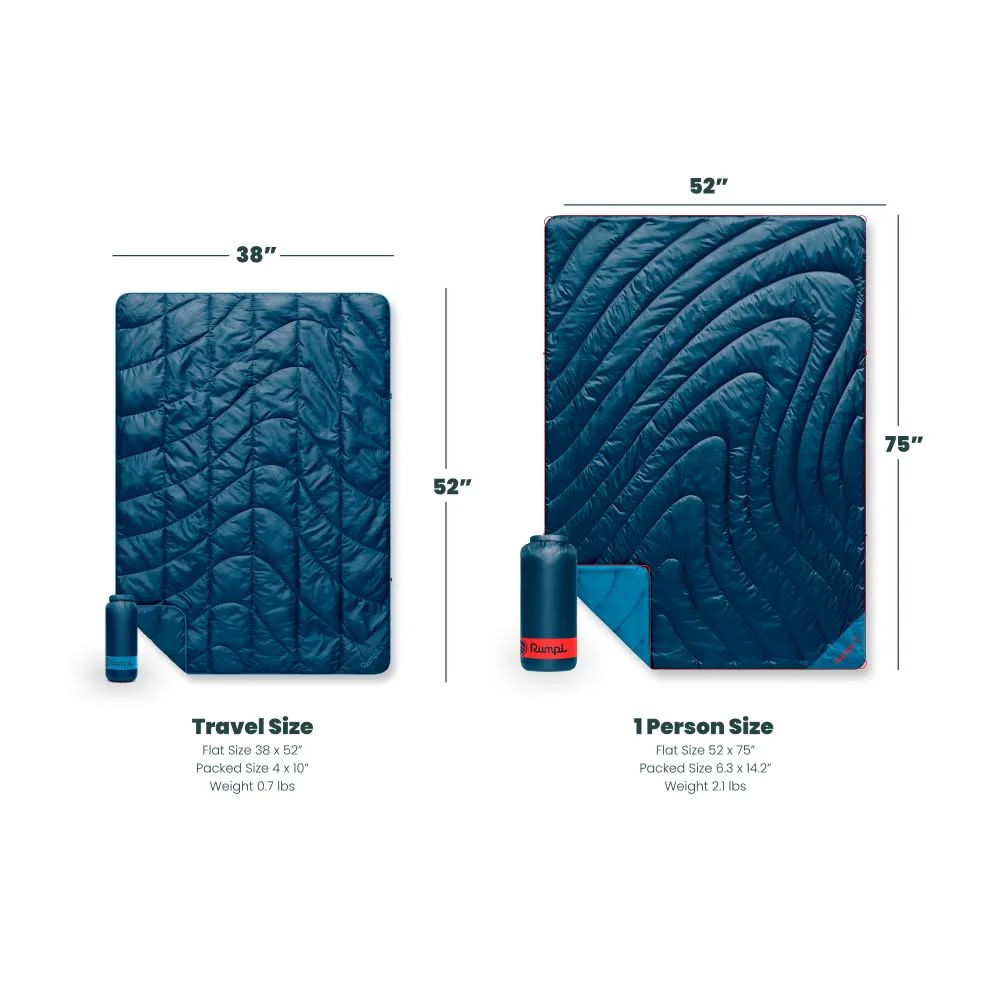 Rumpl Puffy Travel Blanket - Sea Moss - Image 5