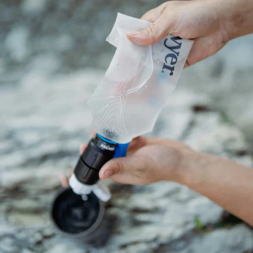 Sawyer Micro Squeeze Filter System w/ Cnoc Premium 750ml Pouch - Image 3