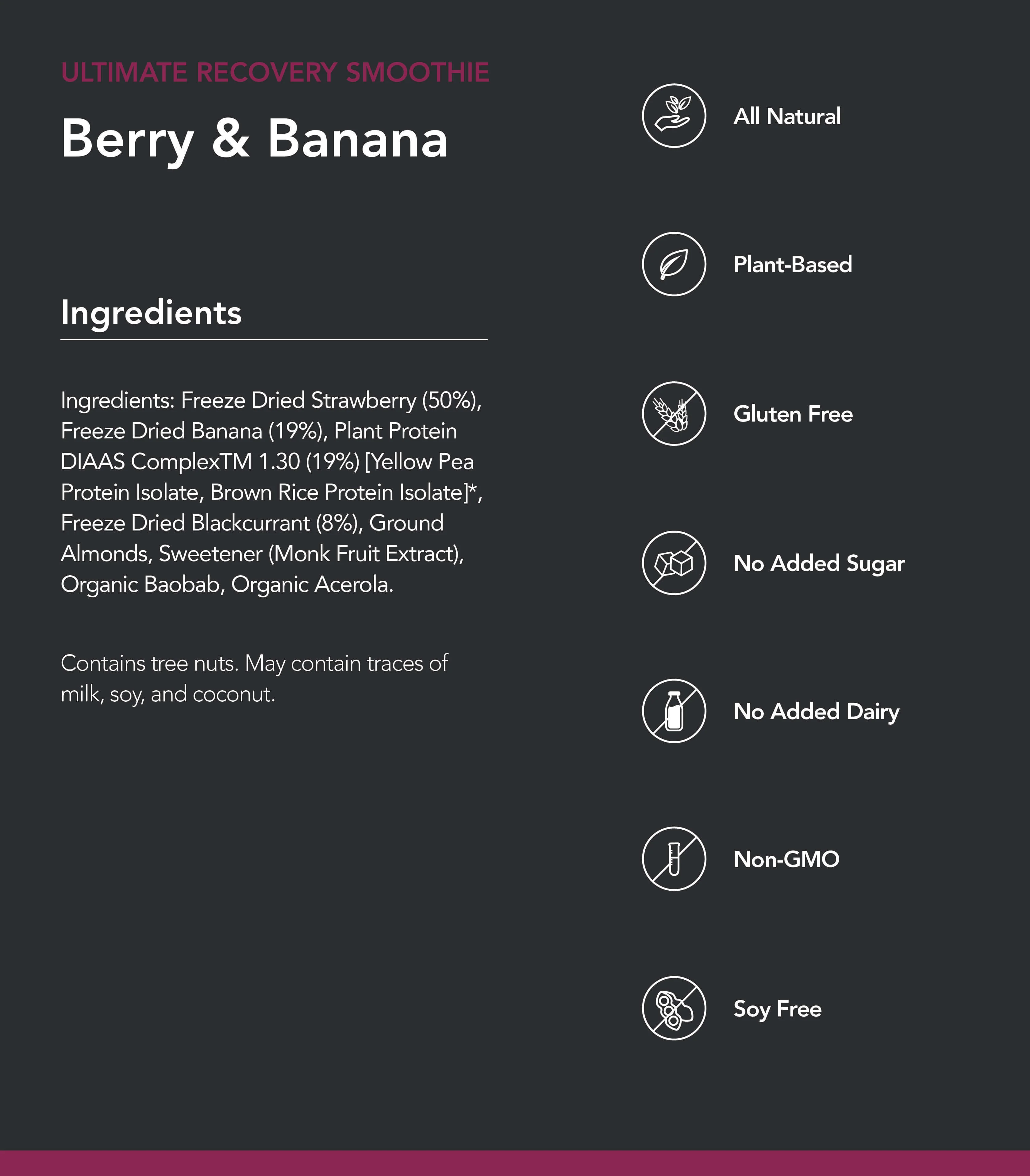 Radix Nutrition Smoothie Berry & Banana v2 - Image 4