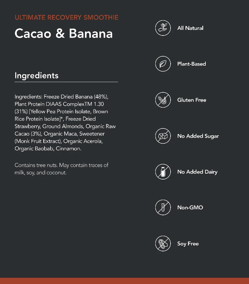 Radix Nutrition Smoothie Cacao & Banana V2 - Image 4