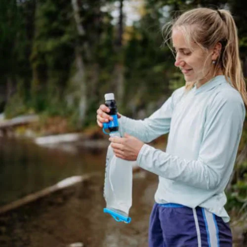 Sawyer Squeeze Water Filtration System w/ Cnoc Premium 2L Bladder - Image 5