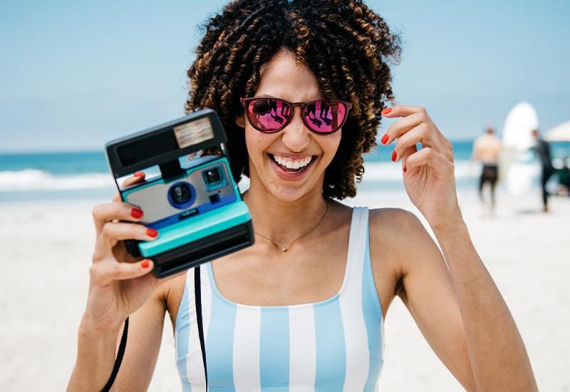 Knockaround Sunglasses Mai Tais - Watermelon Geode - Image 5